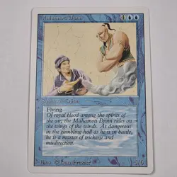 Magic the Gathering ~ MTG ~ 1x Mahamoti Djinn ~ 3rd Edition ~ REVISED - Image 1