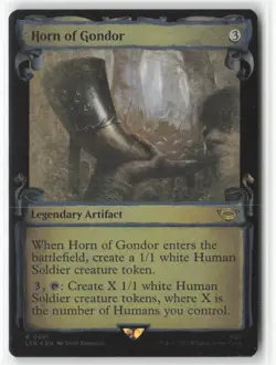 Horn of Gondor Showcase Scrolls 0691 Foil NM - Image 1