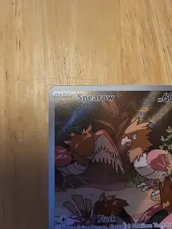 Pokemon TCG Mega Evolution Spearow 151/132 Holo Illustration Rare Card NM - Image 3