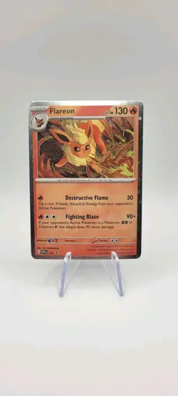 Pokemon TCG: Flareon SVP167 (Cosmos Holo) Blackstar Promo Card NM - Image 1