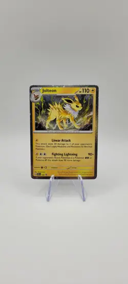 Pokemon TCG: Jolteon SVP169 Scarlet & Violet Black Star Promo Holo Card NM - Image 1