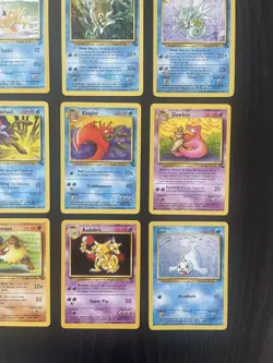 Vintage 1999 Pokemon Cards Collection Bundle Rocket,Fossil,Base Set Uncommon L/P - Image 3