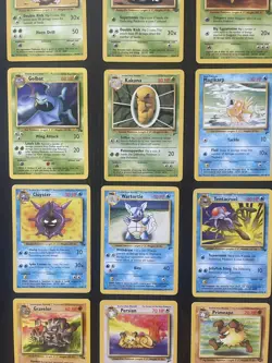 Vintage 1999 Pokemon Cards Collection Bundle Rocket,Fossil,Base Set Uncommon L/P - Image 4