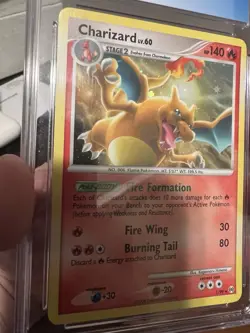 Pokemon Platinum Arceus 2009 Charizard #1/99 Holo Rare CGC 9 Mint 🔥 - Image 3