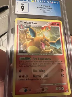 Pokemon Platinum Arceus 2009 Charizard #1/99 Holo Rare CGC 9 Mint 🔥 - Image 4