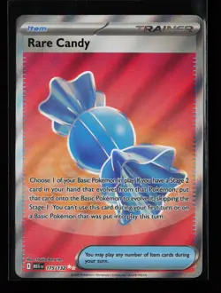 Rare Candy 175/132 Ultra Rare ME01: Mega Evolution Pokemon Card - Image 1