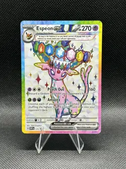 Espeon ex SVP175 Sv: Scarlet & Violet Promo Pokemon Card Holo NM - Image 1