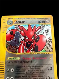 Pokemon AQUAPOLIS - #H21/H32 Scizor - Holo - ENG - Lightly Played - Image 3