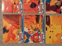 Pikachu's Vacation Topps Pokemon Cards Blue And Black Logo (18 Total) - Image 2