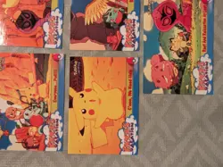 Pikachu's Vacation Topps Pokemon Cards Blue And Black Logo (18 Total) - Image 3