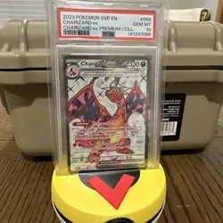 Charizard ex PSA 10 2023 Pokemon SV Black Star Promos SVP English Premium #56 32 - Image 1