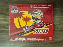 Pokemon World Championships 2025 STAFF - Exclusive Coin & Damage-Counter Set - Image 1