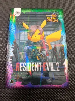 Resident Evil 2 (Pikachu) #40 - Galaxy Holo - Electric Pikachu Cosplay - Pokemon - Image 1