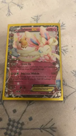 Sylveon EX Full Art Ultra Rare Holo RC21/RC32 170 HP Generations Pokemon TCG - Image 1
