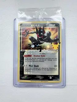 Sealed Pokemon Greninja Star Promo Holo SWSH144 25th Anniversary Sword & Shield - Image 1