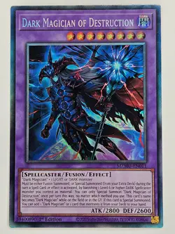 YuGiOh - MZMU-EN011 Dark Magician of Destruction - Collector's Rare - Image 1
