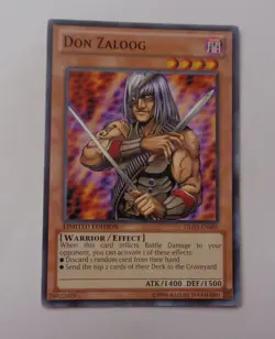 Don Zaloog GLD5-EN005 (Common, Limited Edition, Near Mint / NM) Yugioh - Image 1