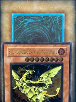 Yugioh Sacred Phoenix of Nephthys FET-EN005 Ultimate Rare MP - Image 2