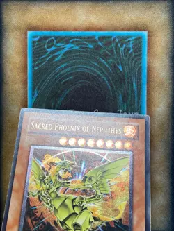 Yugioh Sacred Phoenix of Nephthys FET-EN005 Ultimate Rare MP - Image 3