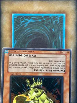 Yugioh Sacred Phoenix of Nephthys FET-EN005 Ultimate Rare MP - Image 5