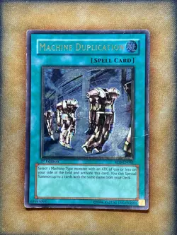 Yugioh Machine Duplication RDS-EN041 Ultimate Rare 1st Ed MP - Image 1