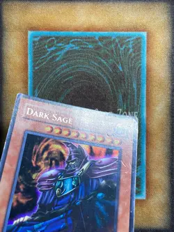 Yugioh Dark Sage DOD-002 Parallel Secret Rare HP - Image 2