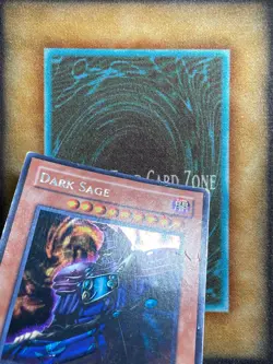 Yugioh Dark Sage DOD-002 Parallel Secret Rare HP - Image 3