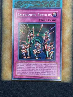 Yugioh Amazoness Archers MFC-096 Super Rare 1st Ed LP - Image 1