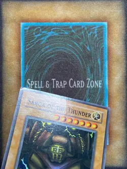 Yugioh Sanga of the Thunder MRD-025 Super Rare 1st Ed MP - Image 2