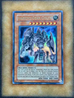Yugioh Ancient Gear Golem TLM-EN006 Ultra Rare NM - Image 1