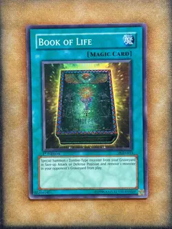 Yugioh Book of Life PGD-033 Super Rare 1st Ed NM - Image 1