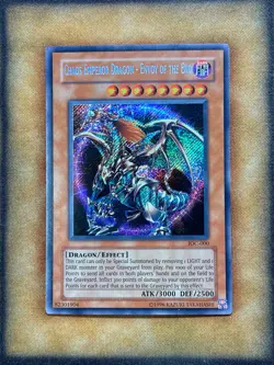 Yugioh Chaos Emperor Dragon - Envoy of the End IOC-000 Secret Rare ORIGINAL NM - Image 1