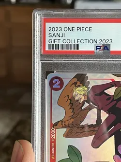 One Piece Sanji 2023 Gift Collection Promo OP01-013, Gem Mint PSA 10 - Image 4