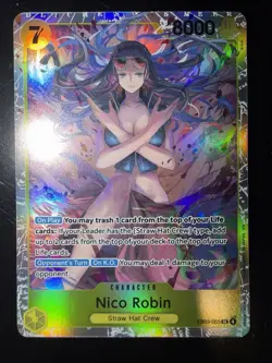 One Piece TCG Extra Booster Heroines EB03-055 Nico Robin SR Holo - Image 1