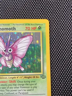 Venomoth Holo - Jungle Set 13/64 - Vintage WOTC Pokemon Card - Image 4