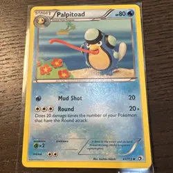 Palpitoad 41/113 Legendary Treasures - Non-holo - Pokemon TCG Card - LP #2 - Image 1