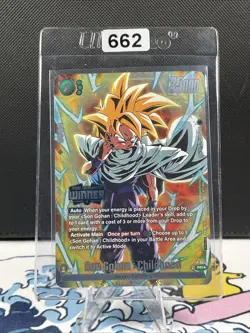 Son Gohan Childhood FP-054 Winner Promo Dragon Ball Card English (662) - Image 1