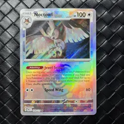 Noctowl (Master Ball Pattern) 078/131 [NM] SV: Prismatic Evolutions Pokemon Card - Image 1