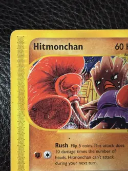 Pokemon TCG Aquapolis Hitmonchan Regular Card #81/147 - Image 2