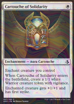 Foil Cartouche of Solidarity - Amonkhet | MTG Card - Image 3