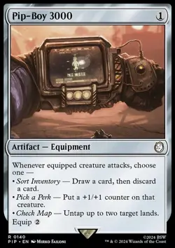 Pip-Boy 3000 - Non-Foil - Fallout - 140 | MTG Card - Image 3