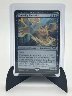 Enduring Curiosity Duskmourn: House of Horror Foil Magic: The Gathering Card - Image 1