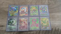 Pokemon Mixed Lot Of 8 Awesome Cards! Pokemon Holo/Art Rare/Illustration - Image 1