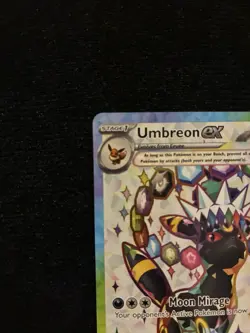 Umbreon EX SVP 176 SV Scarlet & Violet Promo Card Holo - Image 2