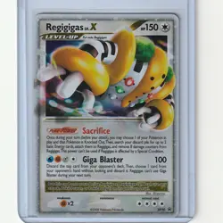 Regigigas LV.X Pokemon Card Diamond & Pearl Promo 2008 Holo DP30 - Image 1
