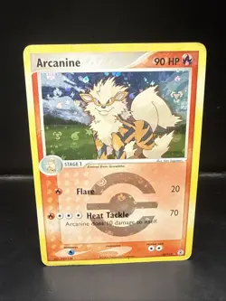 Pokemon Arcanine 18/112 EX FireRed & LeafGreen Card Reverse Holo Foil Rare - Image 1