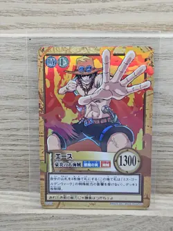 2001 One Piece Card Portgas D Ace C513 Power Hyper Battle Carddass Japanese TCG - Image 1