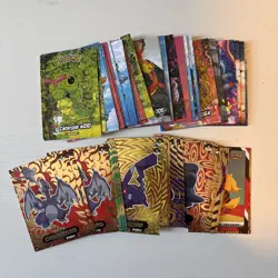 Massive Lot 60+ Cards Stained Glass Crystal Kanto Pokemon Cards Holos Hits Etc. - Image 1