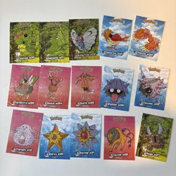 Massive Lot 60+ Cards Stained Glass Crystal Kanto Pokemon Cards Holos Hits Etc. - Image 2