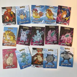 Massive Lot 60+ Cards Stained Glass Crystal Kanto Pokemon Cards Holos Hits Etc. - Image 3
